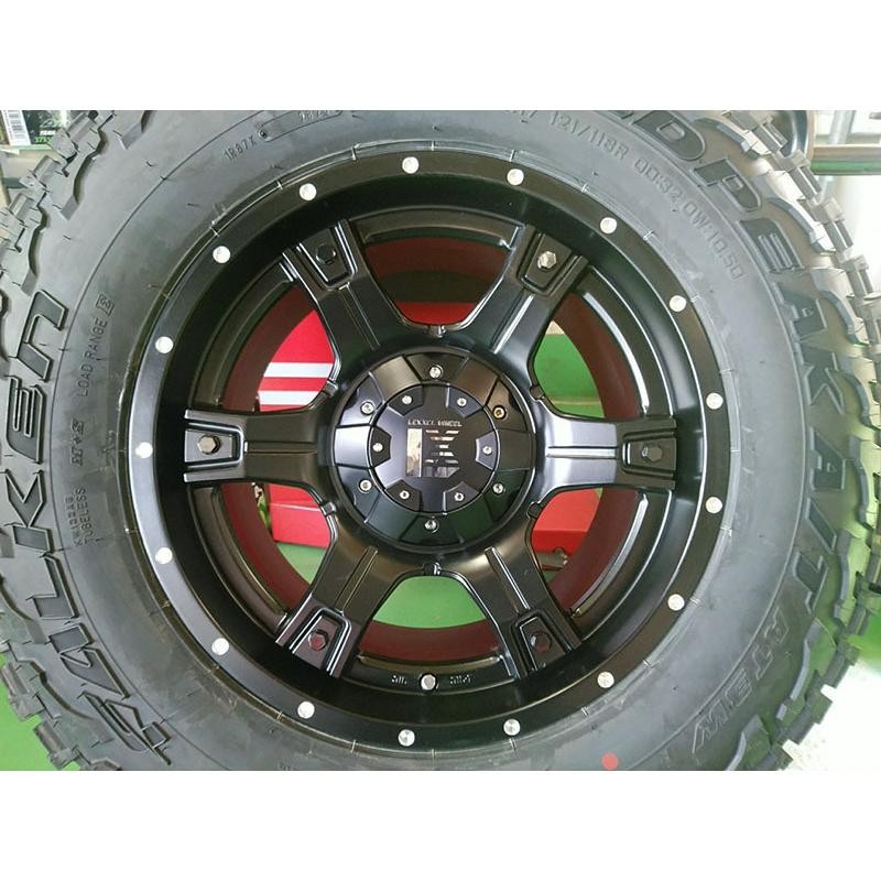 引取限定 MKW MK-46 265/65R17 プラド FJクルーザー サーフ 良好品】MKW MK-46 17in 8J +20 PCD139.7 BFグッドリッチ
