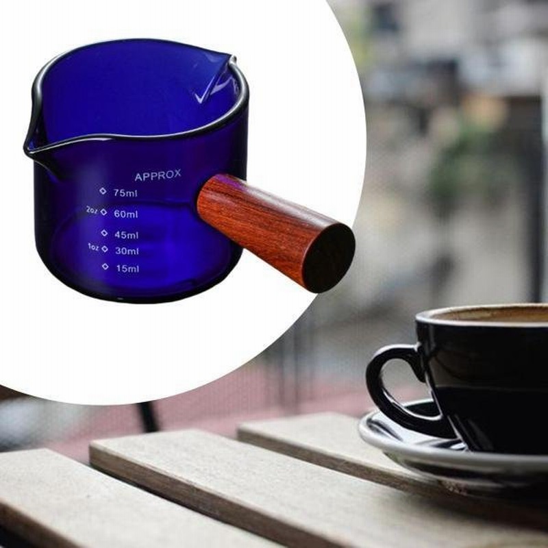 ガラスエスプレッソカップダブルマウスミルクコーヒーマグショット計量カップグリーン detcf9POyd, キッチン、台所用品 -  terapiatelakka.fi