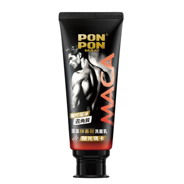 澎澎MAN胺基酸洗面乳拋光瑪卡100g