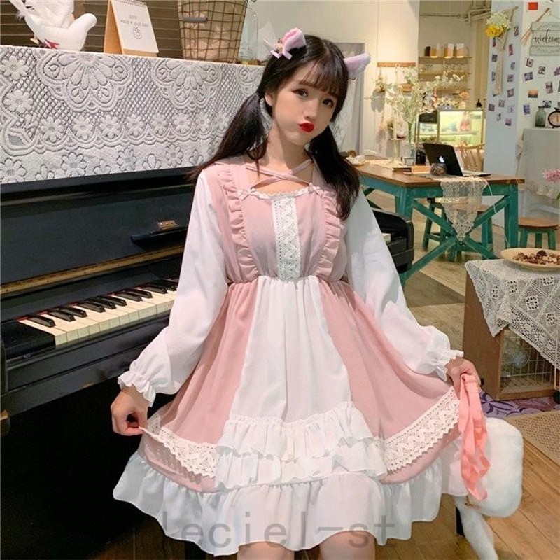 ゴスロリ ワンピース ロリータファッション lolita ヘッドドレス