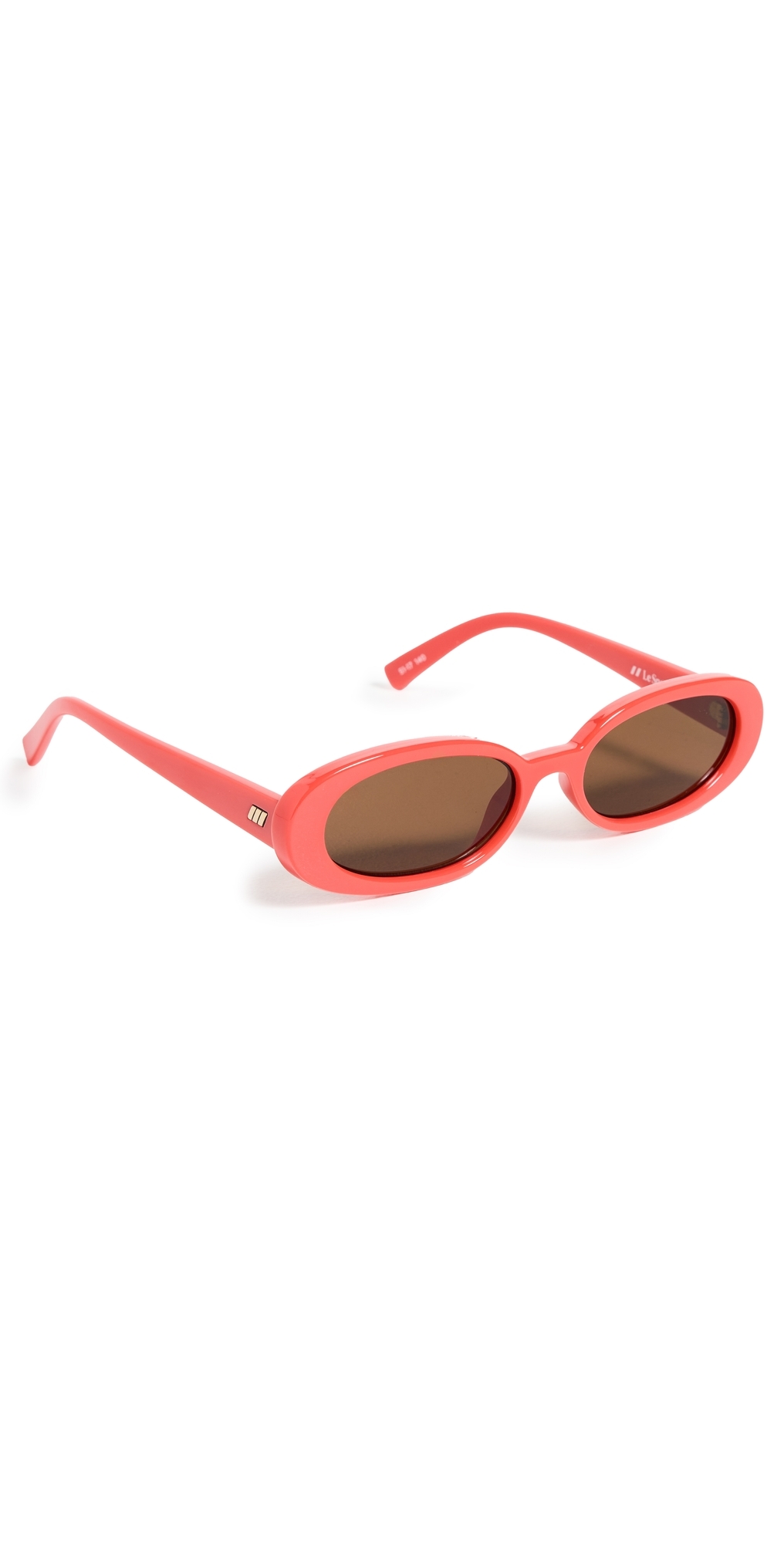 Le Specs Outta Love Sunglasses Electric Orange One Size