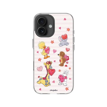 iPhone 16 Clear Case（相機按鈕） 透明 - Suzy's Zoo - Suzy's Zoo-相親相愛
