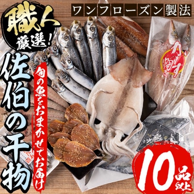 職人おまかせ干物セット (合計10品以上)