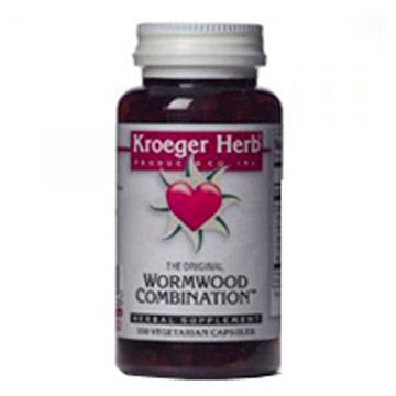 Wormwood Combination Caps 100 by Kroeger Herb