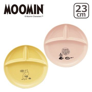 🌲森林喵🌲特價 嚕嚕米 MOOMIN 陶瓷餐盤 三格圓型盤 三格餐盤  陶瓷盤  現貨