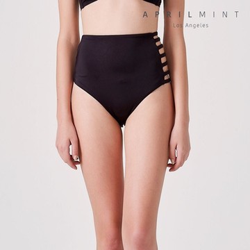 April Mint Josephine 高腰塑腹微露臀單邊線條造型比基尼泳褲