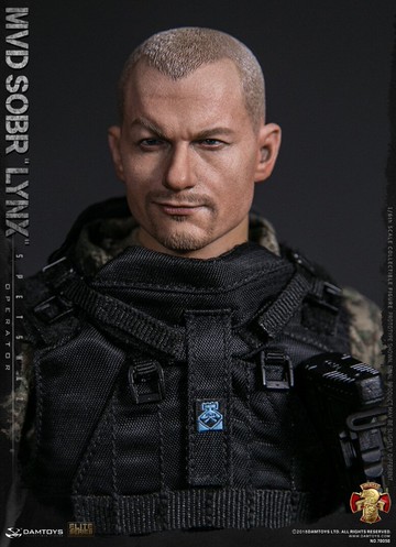 兵者草堂-DAM兵人 1/6 78058 俄聯邦內務部山貓特種部隊 頭雕