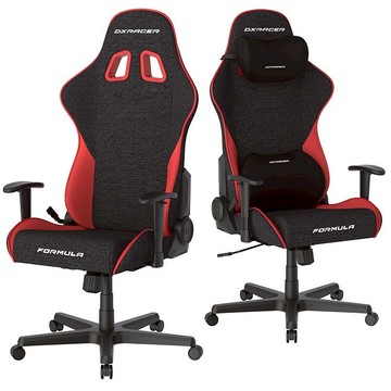 Dxracer  方程式 電競賽車椅 (布面黑紅) 小型座椅 DXF002