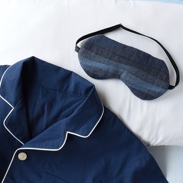 【暢銷商品】日本眼罩  Wave Blue |有附收納袋|免費禮品包裝