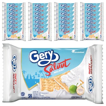 Gery 芝莉 Saluut Malkist Coconut 厚醬椰香蘇打餅  105g  30包