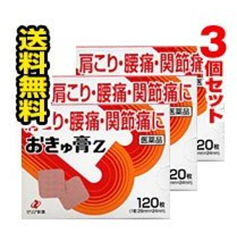 着後レビューで 送料無料 おきゅ膏Z 120枚 3個セット 第3類医薬品 riosmauricio.com 着後レビューで 送料無料 おきゅ膏Z 120枚 3個セット 第3類医薬品 riosmauricio.com