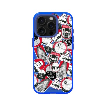 iPhone 16 Pro Clear 激光藍 - 迪士尼-星際大戰 Star Wars - Sticker-紅