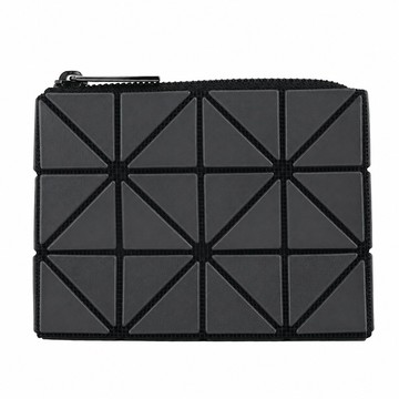 [平輸版]ISSEY MIYAKE 三宅一生 BAOBAO CASSETTE 3X4 啞光零錢包-木炭/真品平輸