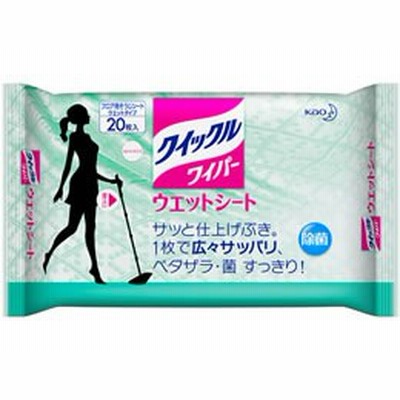 KAO/クイックルワイパー ウエットシート20枚入