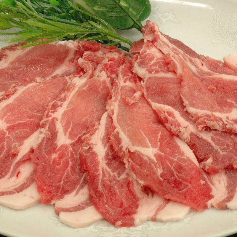 豚肉 つくば美豚SPF 肩ロース肉 １kg (しゃぶしゃぶ)