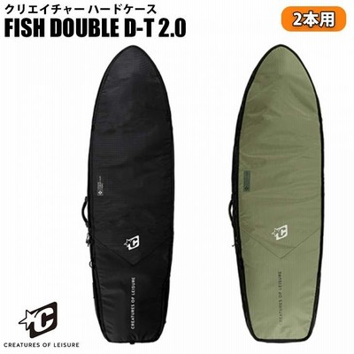 CREATURES クリエイチャー ハードケース DIAMOND-T2.0 DOUBLE RETRO 2本用 レトロフィッシュ サーフボード ショートボード トリップ  旅行  CF22163 日本正規品