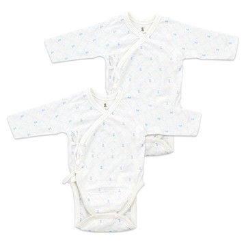 掌心系列兩段調節式內衣兔裝-2入(早產兒專用)