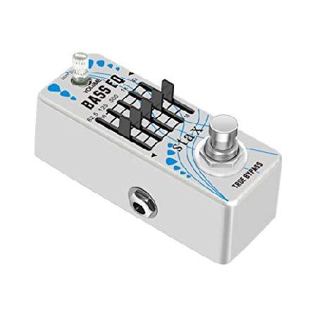 Stax Bass EQ Pedal Band Equalizer Pedals For Bass Guitar With Band Graphic Mini Size True Bypass