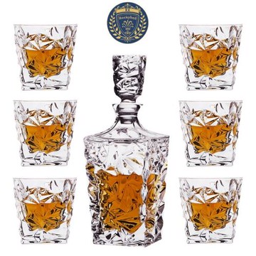 歐式創意水晶玻璃洋酒杯威士忌杯XO白蘭地杯烈酒杯透明酒具套裝