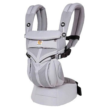 ergobaby OMNI 全階段型四式360透氣款嬰兒背帶  腰帶腰圍 66~140cm  淡紫灰  腰帶腰圍 66~140mm  1個