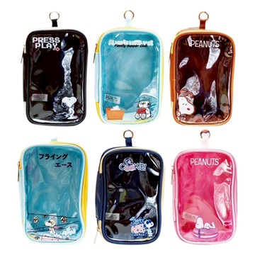 史努比 透明雜物包(款式隨機出貨)