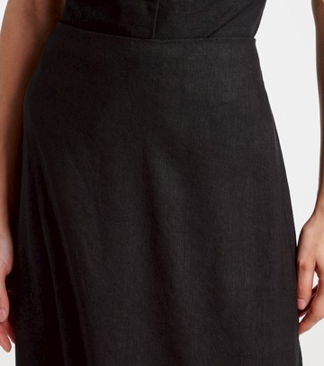 Rixo Serano cutout linen-blend top