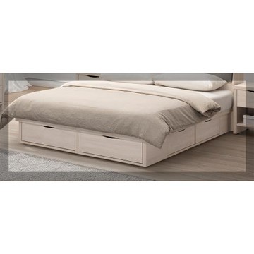 【唯熙傢俱】寶加白雲橡5尺抽屜床底