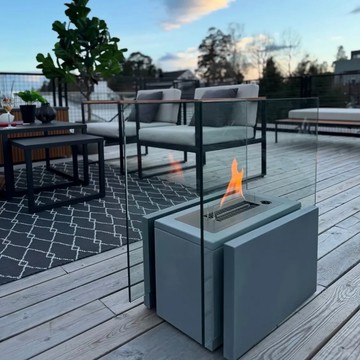 荷蘭 Tenderflame Freestanding 180 移動式火焰情境壁爐