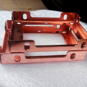 膽機變壓器英式支架、紅牛支架，鍍紅銅， 適用于EI 66 鋼片