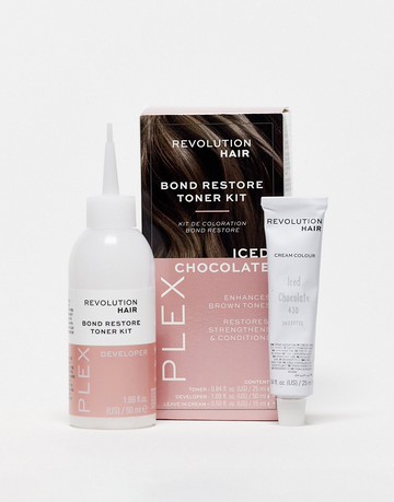 Revolution Haircare Plex Bond Restore Toner Kit - Iced Chocolate-No colour