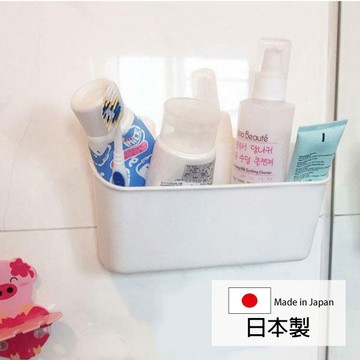 THERM 寬型置物盒附吸盤 日本製 收納盒 衛浴收納【SI1835】Loxin