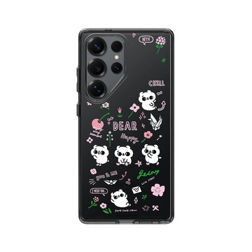 Galaxy S25 Ultra Clear 酷墨灰 - 爽爽貓 Song Song Meow by SECOND - Dear