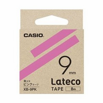 CASIO(カシオ) ラベルライターテープ XB9PK ピンク