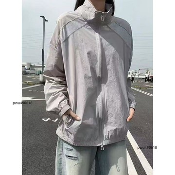 ✨臺灣出貨 美式新品網眼防曬衣男女夏薄款透氣皮膚衣防紫外線立領衝鋒衣