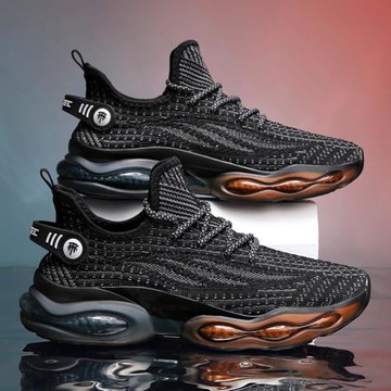 莆田椰子男鞋夏季2025新款飛織網面運動跑步休閑網鞋夏季百搭潮鞋