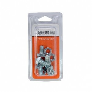 351六角機械牙附帽5/16x1/2"