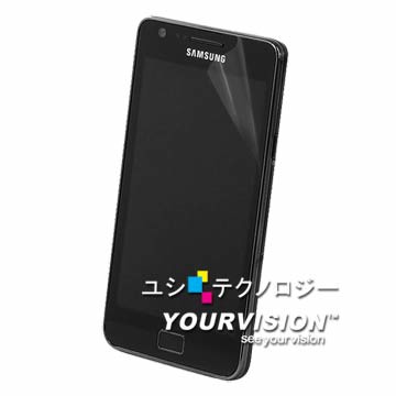 Samsung GALAXY S II i9100 晶磨抗刮高光澤機身正面保護貼