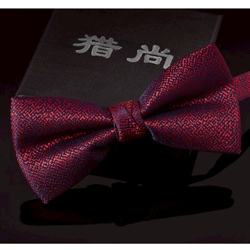 禮盒領結男結婚婚禮新郎伴郎韓式西裝酒紅色紅色男士蝴蝶結領結潮