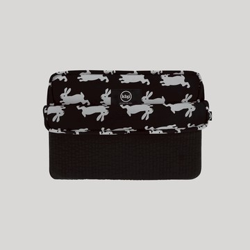 1月中旬出貨【平輸品】[Kitty Bunny Pony] 預購｜韓國設計師品牌｜生日禮物｜感謝禮｜閨蜜禮｜紀念禮｜開學禮｜筆電包｜絎縫電腦包（happy bunny）