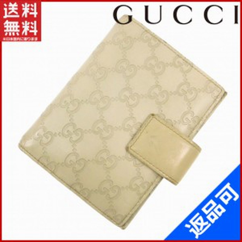 グッチ 手帳カバー Gucci 手帳カバー ベージュ 即納 中古 X 通販 Lineポイント最大1 0 Get Lineショッピング