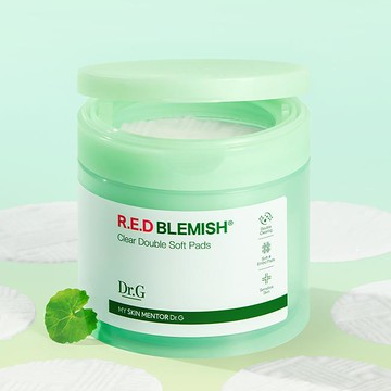 Dr. G Red Blemish Clear Double Soft Pads 60P