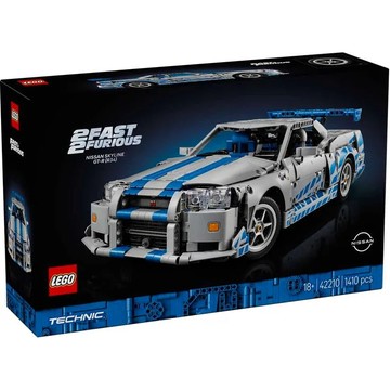 [樂享積木] LEGO 42210 玩命關頭2 日產SkylineGT-R R34 科技系列
