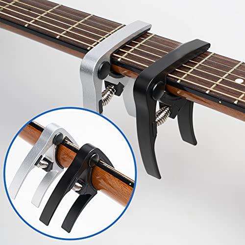 JOYO Pack Guitar Capo Combo Steel Guitar Kapo for Acoustic and Ele 並行輸入