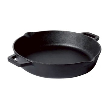 MEYER 美亞 烤箱/電磁爐適用 鑄鐵雙耳平底鍋  26cm  1個