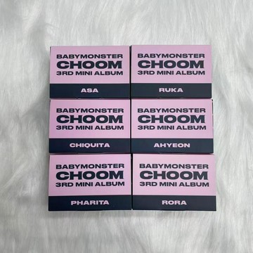❤️‍🔥夏日新品 免運babymonster寶怪 迷你3專輯 [[CHOOM] 全新未拆 小卡鑰匙扣🎁交換禮物 畢業