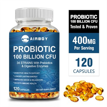 Airboy有機益生元複合物150毫克軟膠囊🍱，60/120粒膠囊