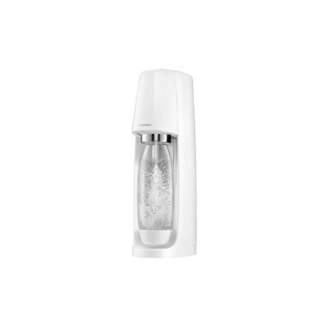 SodaStream 時尚風自動扣瓶氣泡水機Spirit 白