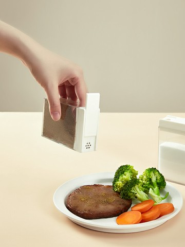 調料盒家用廚房用品鹽糖味精佐料收納一體多格組合套裝調味罐容器