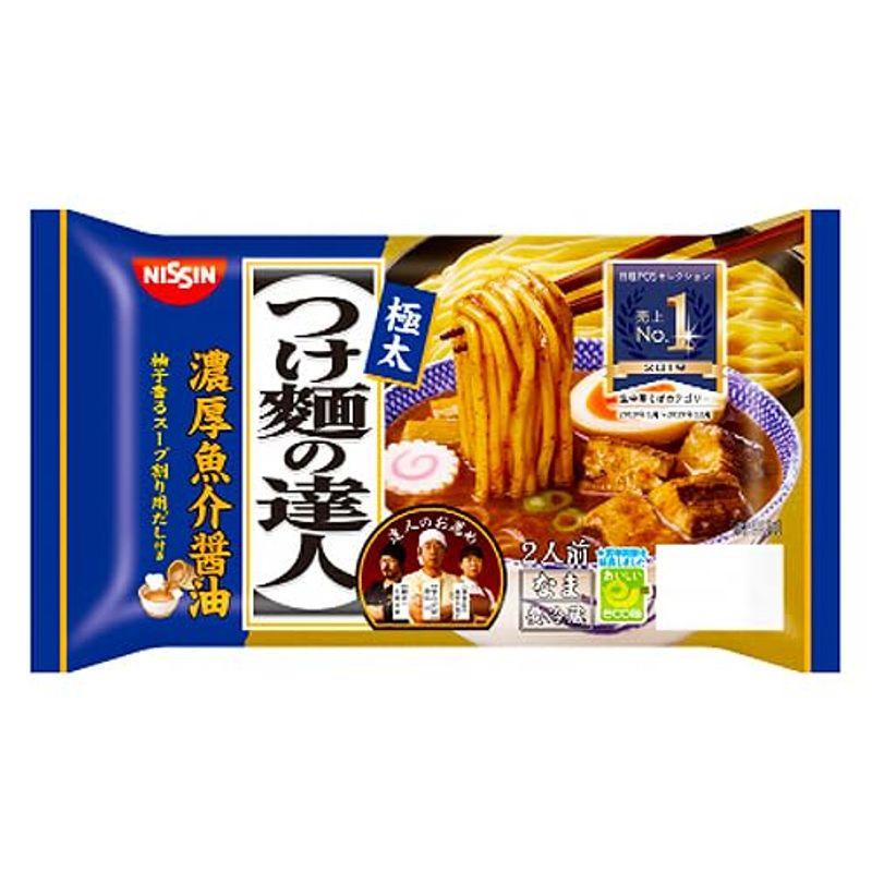 日清食品 つけ麺の達人 濃厚魚介醤油 2人前 396ｇｘ8個冷蔵商品