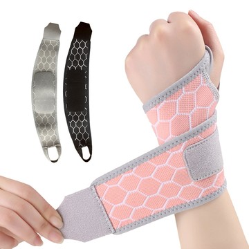 QIDINA 微彈包覆加壓手腕輔助支撐護腕-B